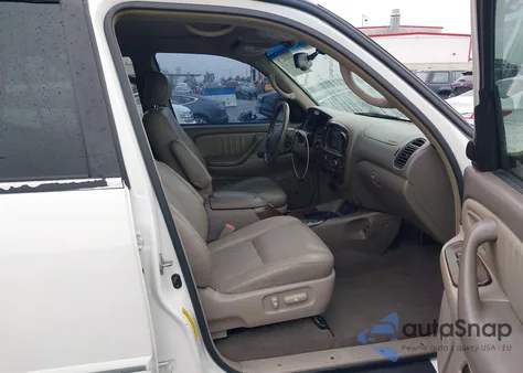 2005 Toyota Sequoia Limited V8 z USA, uszkodzony, nr VIN 5TDZT38A75S238767